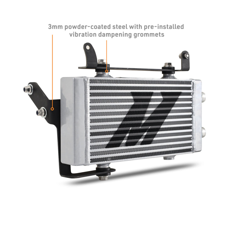 Mishimoto 2023+ Toyota GR Corolla Oil Cooler Kit - Thermostatic - Silver - 0