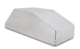 Vibrant I/C End Tank 4in Wide 9.85in Long 3.25in Tall Use w/ Horizontal I/C Core 12837 - 5052 Alum - 0