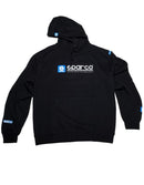 Sparco Sweatshirt Hooded WWW Blk Sml-1