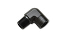 Vibrant 1/8in NPT Female to Male 90 Degree Pipe Adapter Fitting-1