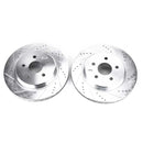 Power Stop Jeep Wrangler BBK Front Drilled & Slotted Rotor - Pair-1