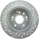 StopTech Select Sport 04-08 Acura TL Drilled & Slotted Rear Passenger Side Sport Brake Rotor-2