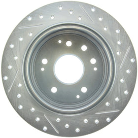 StopTech Select Sport 04-08 Acura TL Drilled & Slotted Rear Passenger Side Sport Brake Rotor - 0