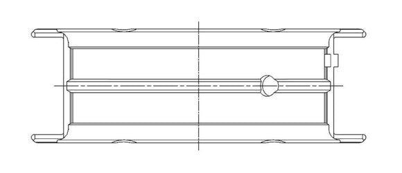 ACL Nissan KA24DE Inline 4 Standard High Performance W/ Extra Oil Clearance Main Bearing Set