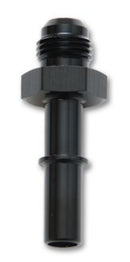 Vibrant -8AN to 5/16in Quick Connect Push On EFI Adapter Fitting - Black-2