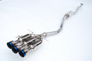 Invidia 17+ Honda Civic SI Coupe Gemini Triple Titanium Tip Cat-back Exhaust-1