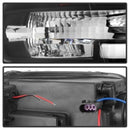 Spyder 09-16 Dodge Ram 1500 Version 2 Headlights Light Bar DRL Black PRO-YD-DR09V2-LBDRL-BK-2