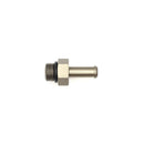 DeatschWerks 6AN ORB Male to 5/16in Male Barb Fitting (Incl O-Ring) - Anodized Matte Black-1