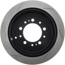 StopTech Sport Slot 08-13 Lexus LX450/470/570 / 07-12 Toyota Tundra Slotted Left Rear CRYO Rotor-2