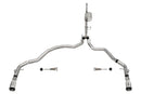 Corsa 2021-2025 Ford F-150 SuperCrew/6.5in Bed 3.5L V6 Sport Cat-Back Dual Rear Exit-Polished-1
