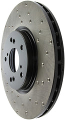 StopTech 04-08 Acura TL/TL-S Brembo Drilled Left Front Rotor-4