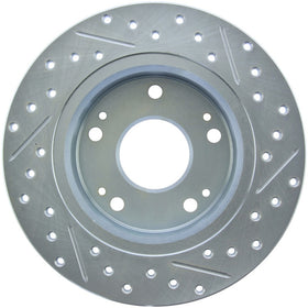 StopTech Select Sport Drilled & Slotted Rotor - Front Left - 0