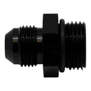 DeatschWerks 10AN ORB Male to 8AN Male Flare Adapter (Incl O-Ring) - Anodized Matte Black-1
