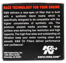 K&N Oil Filter 1.625in OD x 2.063in H for 99-07 KTM 250/400/450/520/525/540/625/660/690 (2nd Filter)-6
