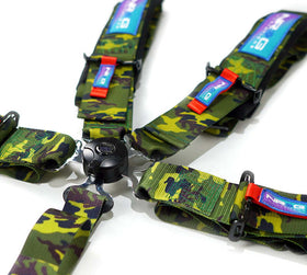 NRG 5PT 3in. Seat Belt Harness / Cam Lock - Pink - 0