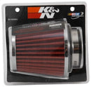 K&N Universal Chrome Filter 2 3/4in FLG / 4 1/2in Bottom / 4 1/2in Height-3