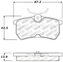 StopTech Street Touring Brake Pads-2