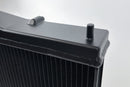CSF Nissan R33 Skyline GT-R/GTS Full Billet Aluminum High-Performance Radiator - Black-4