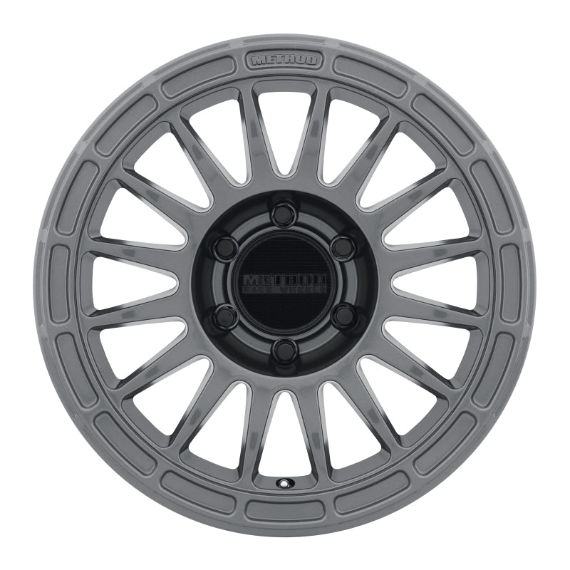 Method MR314 17x8.5 0mm Offset 6x5.5 106.25mm CB Gloss Titanium Wheel - 0