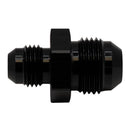DeatschWerks 8AN Male Flare to 6AN Male Flare Reducer Straight - Anodized Matte Black-1
