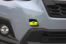 PERRIN 22-26 Subaru WRX / 18-23 Crosstrek / 20-25 OBXT Tow Hook Kit (Front) - Neon Yellow-1