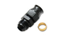 Vibrant -10AN Male to .625in Tube Adapter Fitting (w/Brass Olive Insert)-1