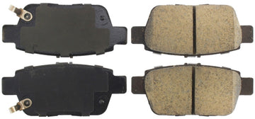 StopTech Street Touring 06-13 Honda Ridgeline / Acura TL Rear Brake Pads - 0