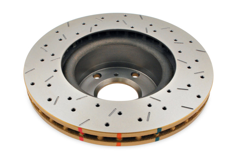 DBA 15-20 Ford Mustang GT (w/352mm Frt Rotor w/o Perf Pkg) Front 4000 Series Drilled & Slotted Rotor - 0