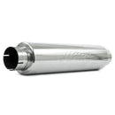MBRP Universal Quiet Tone Muffler 4in Inlet/Outlet 24in Body 6in Dia 30in Overall T409-1