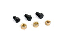 Cometic Torque Converter Bolts 3/8-24 x 5/8in-Grade 8 Black Oxide Finish w/ Nuts-1