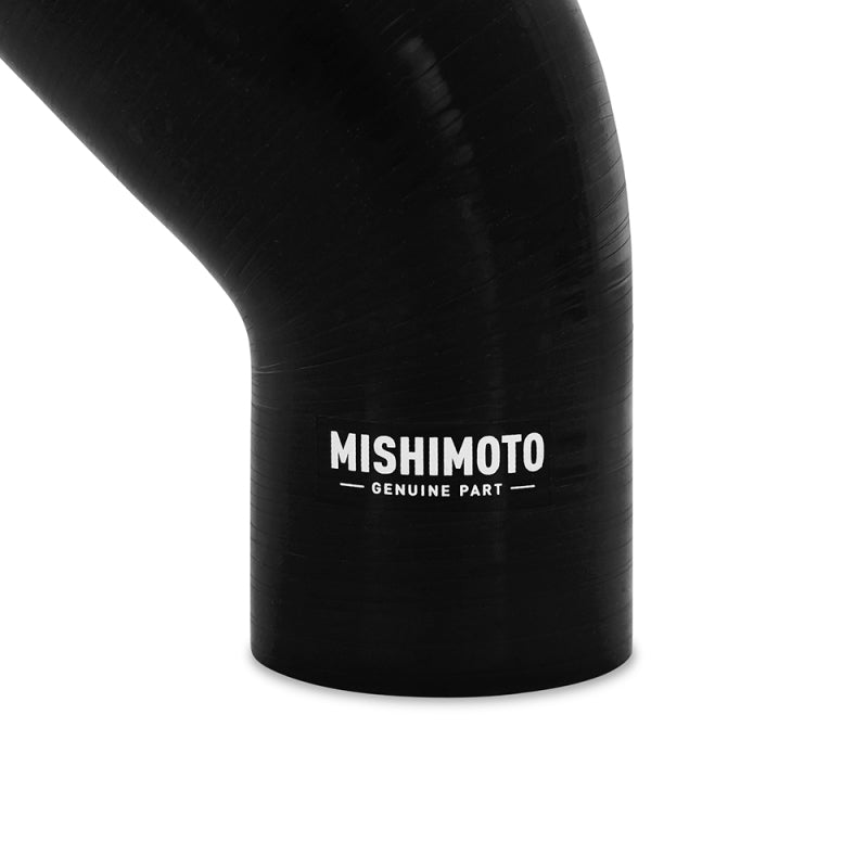 Mishimoto Silicone Reducer Coupler 45 Degree 3in to 3.5in - Black - 0