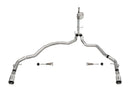 Corsa 2021-2025 Ford F-150 SuperCab/6.5in Bed 5.0L V8 Xtreme Cat-Back Dual Rear Exit-Polished-1