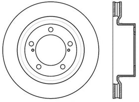 Stoptech Performance Brake Rotor 13-15 Toyota Sequoia/Tundra - 0