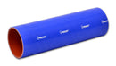 Vibrant 4 Ply Reinforced Silicone Straight Hose Coupling - 2.75in I.D. x 12in long (BLUE)-1