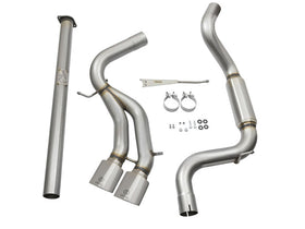aFe POWER Takeda 3in 304 SS Cat-Back Exhaust w/ Polished Tips 13-17 Ford Focus ST L4-2.0L (t) - 0