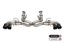 Corsa 2020-2025 Chevrolet Corvette C8 RWD 3in Valved Cat-Back Delete w/ NPP w/4.5in CF Black PVDTips-1