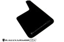 Rally Armor Universal Fit (No Hardware) UR Plus Black UR Mud Flap w/ Grey Logo-1
