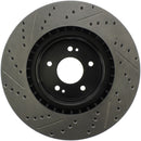StopTech 10 Hyundai Genesis Coupe w/ Factory Brembo Slotted & Drilled Left Front Rotor-2