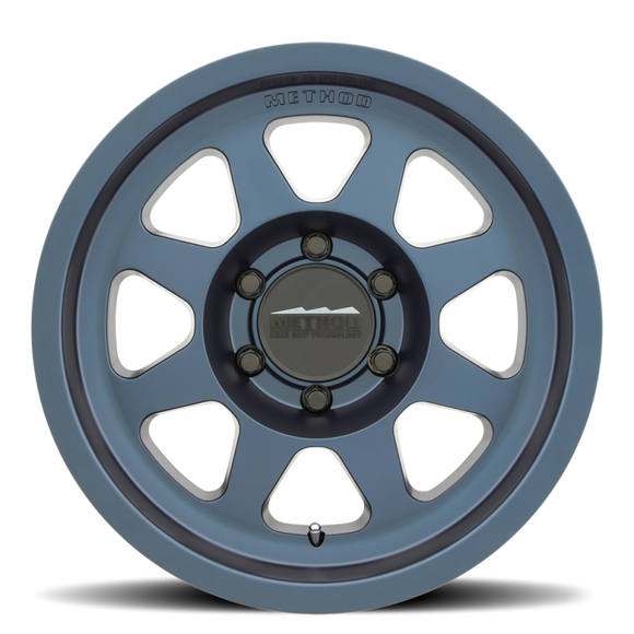 Method MR701 17x9 -12mm Offset 5x5 71.5mm CB Bahia Blue Wheel