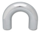 Vibrant 4in O.D. Universal Aluminum Tubing (180 degree Bend) - Polished-2