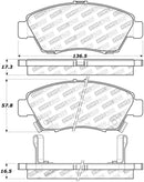 StopTech Street Touring 02-06 Acura RSX Type S / 93-95 Civic Coupe / 04-05 Civic Si-1