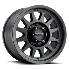 Method MR704 HD 17x9 18mm Offset 8x170 130.81mm CB Matte Black Wheel