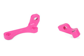 PERRIN 22-25 Subaru WRX / 19-25 Ascent / 20-25 Outback & Legacy Turbo TMIC Bracket - Hyper Pink - 0