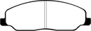 EBC 05-10 Ford Mustang 4.0 Yellowstuff Front Brake Pads-1