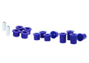 SuperPro 2005 Nissan Frontier LE Rear Leaf Spring and Shackle Bushing Kit-2