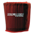 Injen Red Water Repellant Pre-Filter fits X-1010 X-1011 X-1017 X-1020 5in Base/5in Tall/4in Top-1