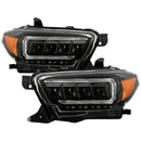 Spyder 16-20 Toyota Tacoma LED Model Only High-Power LED Headlights - Black PRO-YD-TT16LEDAP-BK-1
