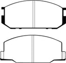 EBC 85-90 Lotus Esprit 2.2 Yellowstuff Front Brake Pads-1