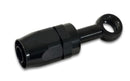 Vibrant -10AN Banjo Hose End Fitting for use with M14 or 9/16in Banjo Bolt - Aluminum Black-2