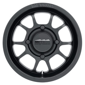 Method MR409 Bead Grip 15x10 / 5+5/0mm Offset / 4x136 / 106.25mm CB Matte Black Wheel